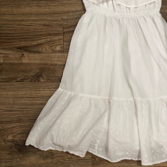 Sofia Eyelet Off-the-Shoulder Midi Dress EUC - Picture 4 of 11